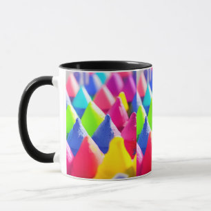 Farbige Konen Tasse
