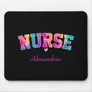 Farbige Krankenschwester Mousepad