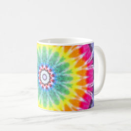 Farbige Krawatte Kaffeetasse