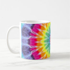 Farbige Krawatte Kaffeetasse