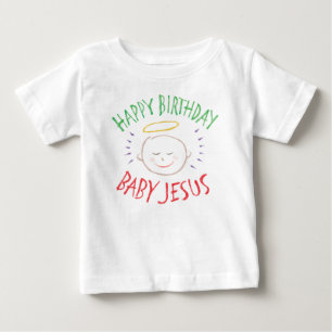 Farbige Kreide - alles- Gute zum Baby T-shirt