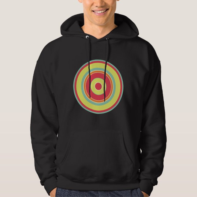 Farbige Kreise 01 Hoodie (Vorderseite)
