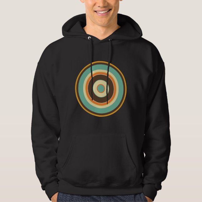 Farbige Kreise 02 Hoodie (Vorderseite)