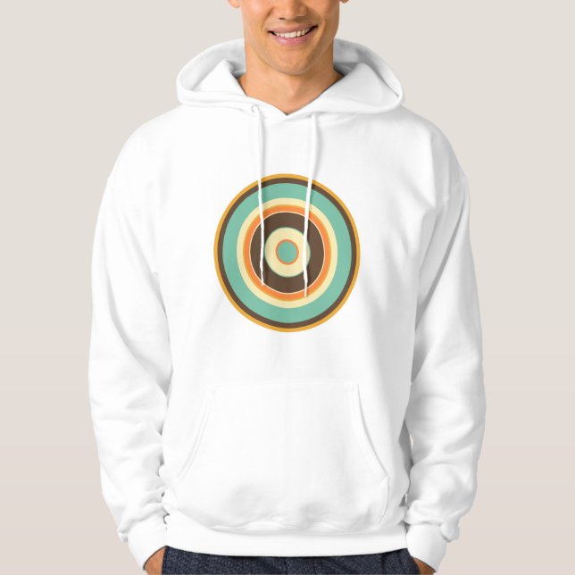Farbige Kreise 02 Hoodie (Vorderseite)