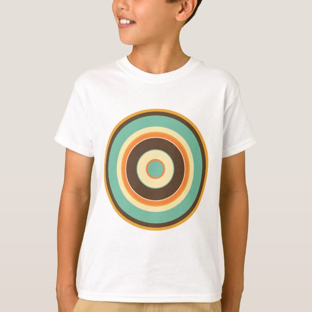 Farbige Kreise 02 T-Shirt (Vorderseite)