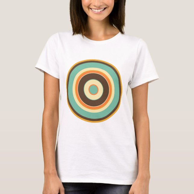 Farbige Kreise 02 T-Shirt (Vorderseite)