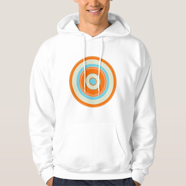 Farbige Kreise 03 Hoodie (Vorderseite)