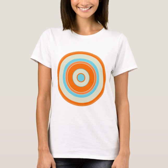 Farbige Kreise 03 T-Shirt (Vorderseite)