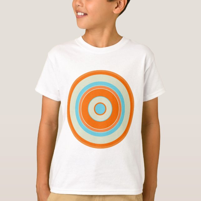 Farbige Kreise 03 T-Shirt (Vorderseite)