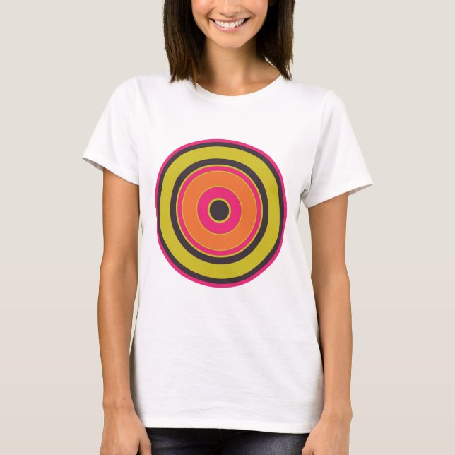 Farbige Kreise 06 T-Shirt (Vorderseite)