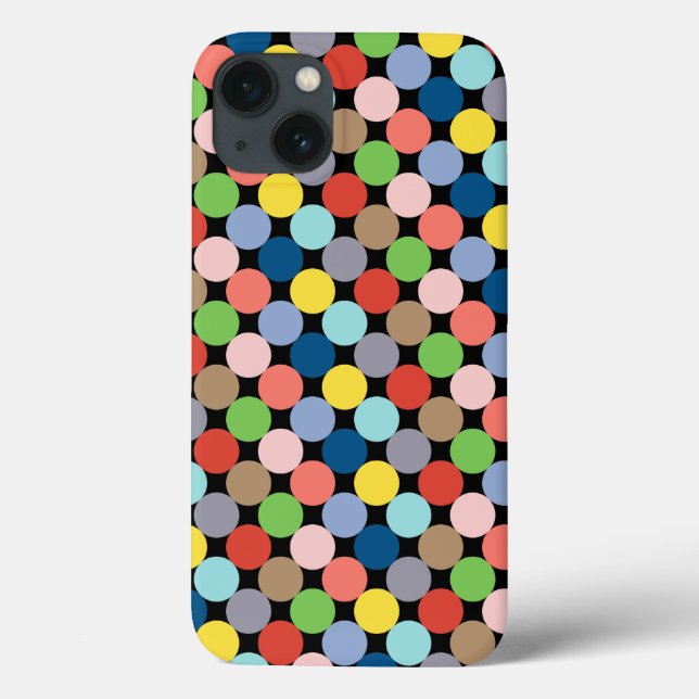 farbige Kreise in Pastellfarbe Case-Mate iPhone Hülle (Rückseite)