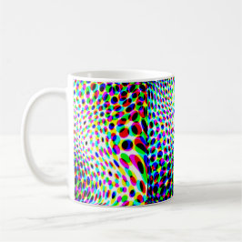 Farbige Kreise Kaffeetasse
