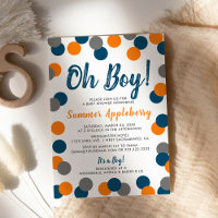 Farbige Kreise Moderne | Oh Boy Baby Dusche