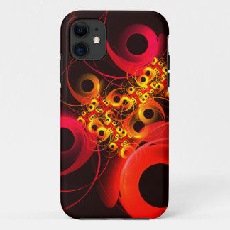 Farbige Kreise Modernes Abstraktes Kunstmuster #08 Case-Mate iPhone Hülle