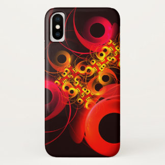 Farbige Kreise Modernes Abstraktes Kunstmuster #08 Case-Mate iPhone Hülle