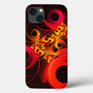 Farbige Kreise Modernes Abstraktes Kunstmuster #08 Case-Mate iPhone Hülle