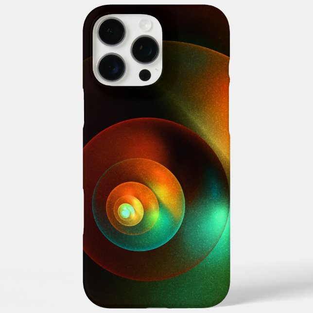 Farbige Kreise Modernes Abstraktes Kunstmuster #18 Case-Mate iPhone Hülle (Rückseite)