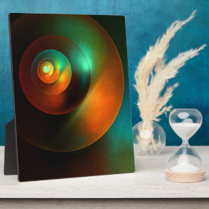 Farbige Kreise Modernes Abstraktes Kunstmuster #18 Fotoplatte