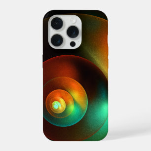 Farbige Kreise Modernes abstraktes Kunstmuster #18 iPhone 15 Pro Hülle