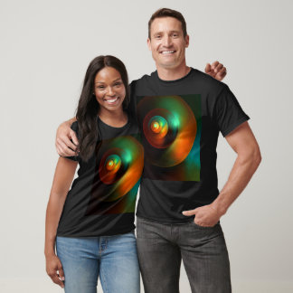 Farbige Kreise Modernes Abstraktes Kunstmuster #18 T-Shirt