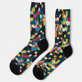 Farbige Kreisform Socken