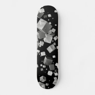 Farbige Kuben 4 Skateboard