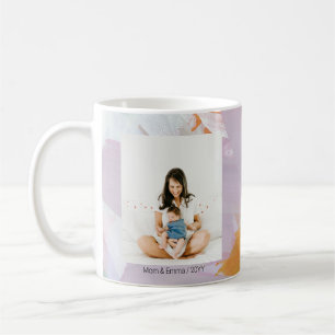 Farbige Kunst Beste Mutter Muttertag Foto-Geschenk Kaffeetasse