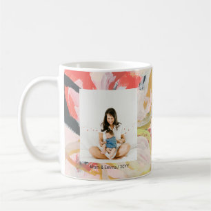 Farbige Kunst Beste Mutter Muttertag Foto-Geschenk Kaffeetasse