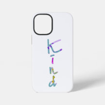 Farbige künstlerische KIND-Typografie Inspirierend