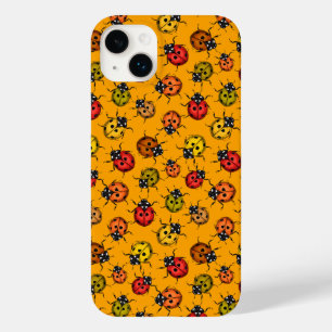 Farbige Ladybugs Case-Mate iPhone 14 Plus Hülle