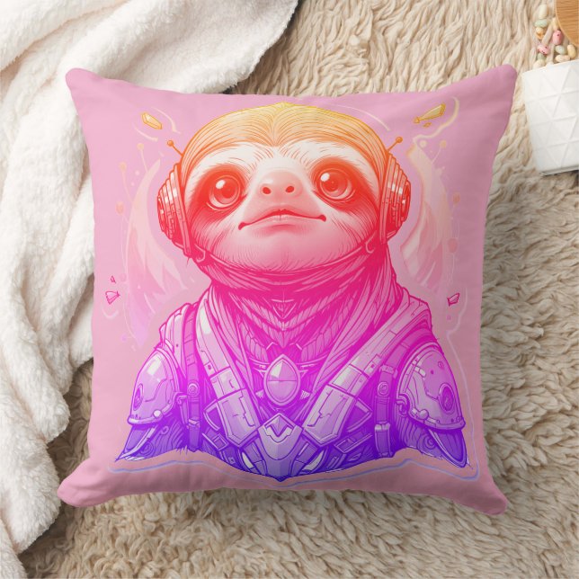 Farbige Lampen, Coole Streams 51 x 51 Kissen (Decke)