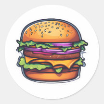 Farbige Layered Burgers Bursting Flavours 005