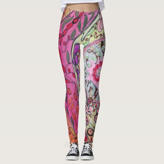 Farbige Leggings (Vorderseite)