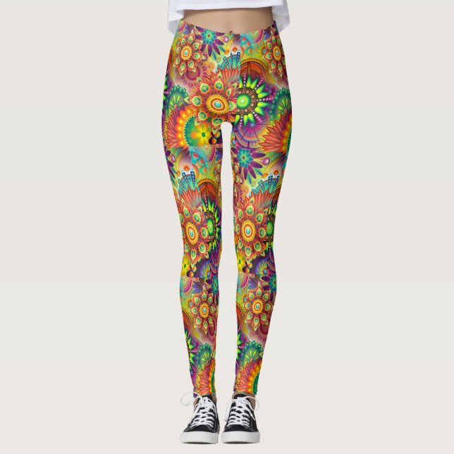 farbige Leggings (Vorderseite)