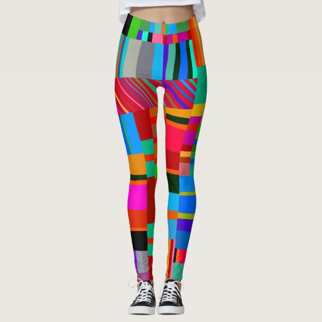 Farbige Leggings (Vorderseite)