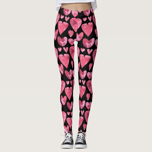 Farbige Leggings drucken (Vorderseite)