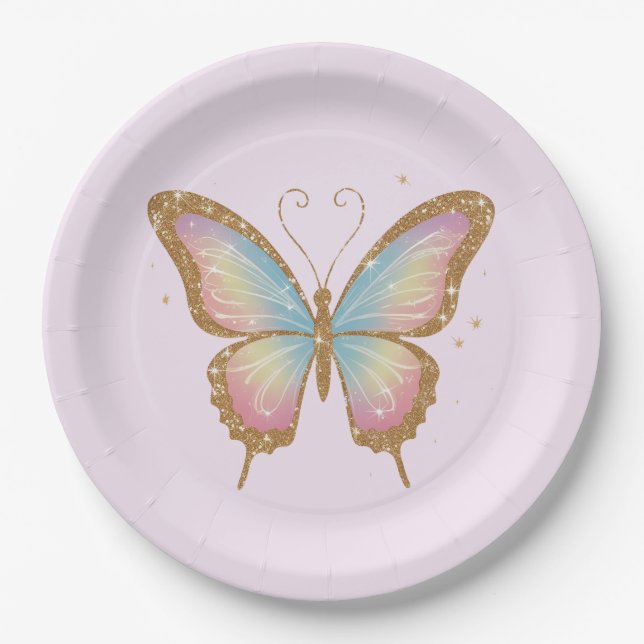 FARBIGE LEITUNGEN PAPPTELLER (Vorderseite)