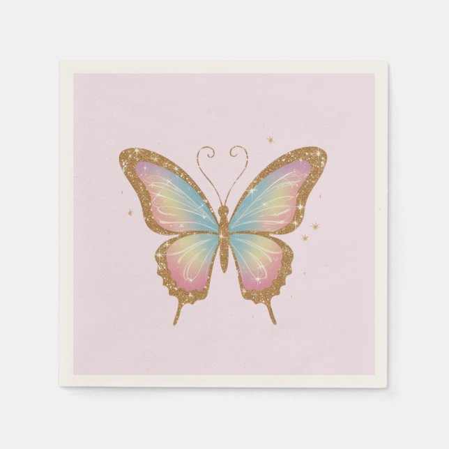 FARBIGE LEITUNGEN SERVIETTE (Vorderseite)