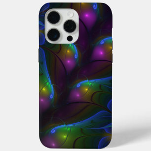 Farbige Leuchtende Abstrakte Moderne Trippy-Frakta Case-Mate iPhone Hülle