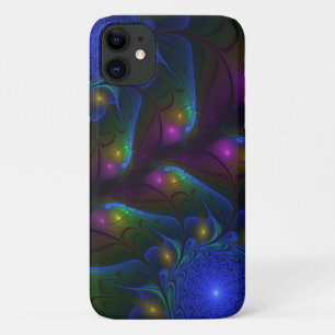 Farbige Leuchtende Abstrakte Moderne Trippy-Frakta Case-Mate iPhone Hülle