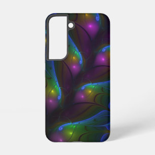 Farbige Leuchtende Abstrakte Moderne Trippy-Frakta Samsung Galaxy Hülle