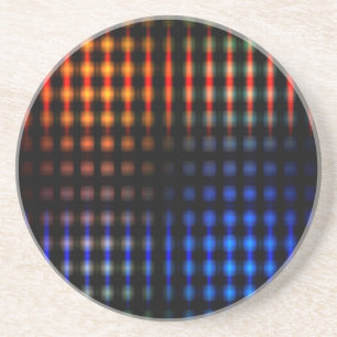 Farbige Lichter Getränkeuntersetzer