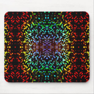 Farbige Lichtreflektionen Mousepad