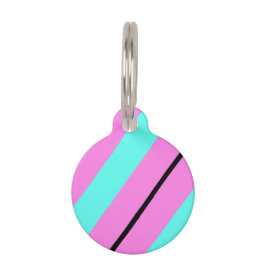 Farbige Linien Haustiermarke