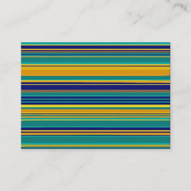 Farbige Linien Visitenkarte (Vorderseite)