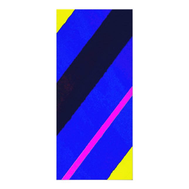 Farbige Linien Werbekarte (Vorne)