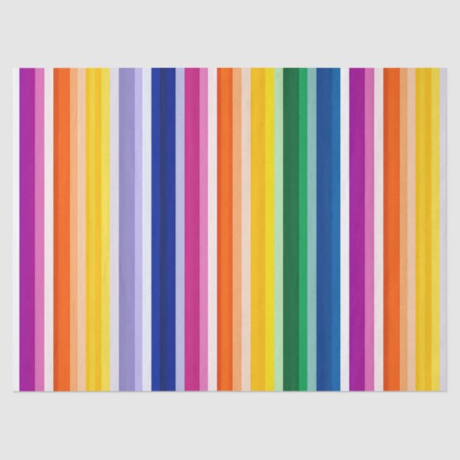 Farbige Linienführung Seidenpapier (Vorderseite)