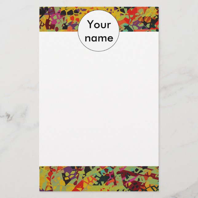 Farbige Lochstruktur (Vorderseite)