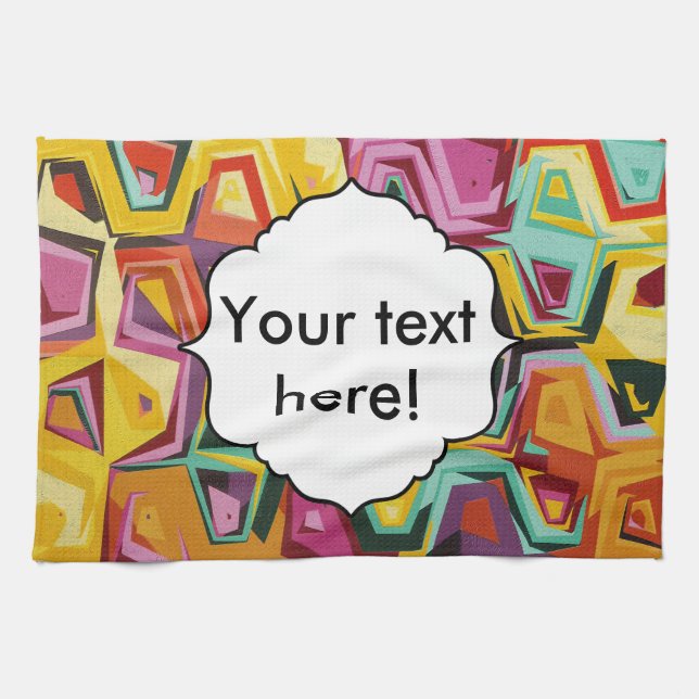 Farbige Lochstruktur Geschirrtuch (Horizontal)