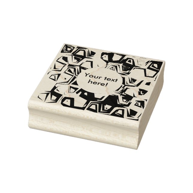 Farbige Lochstruktur Gummistempel (Stempel)